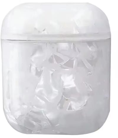 Airpods Case Cover met Haak. - Beschermhoes - Bescherm Etui Geschikt voor Apple Airpods 1/2