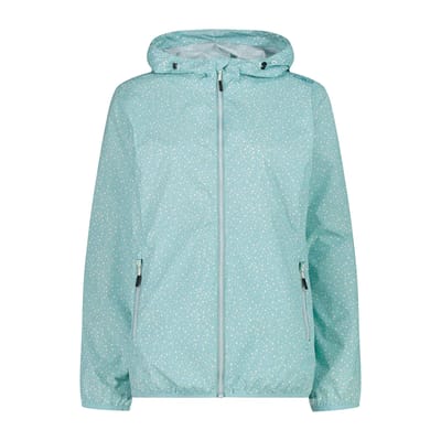 Cmp 31x7296 Rain Fix Hood Jas Blauw M Vrouw
