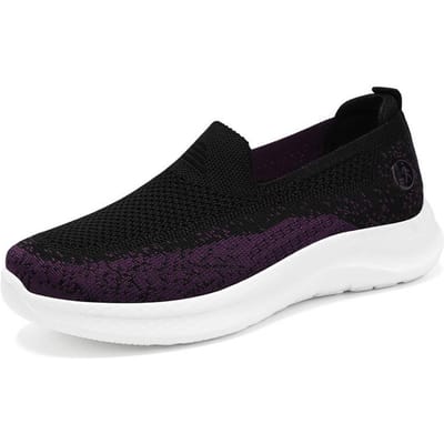 Schoenen voor Dames Zomer Nieuw Mesh Ademend Casual Schoenen Polyurethaan Lichtgewicht en Niet Vermoeiend Moederschoenen 41 black