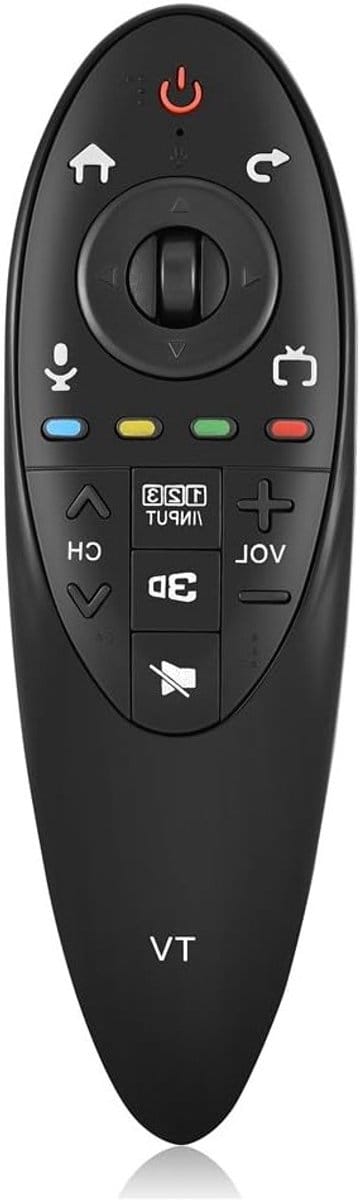 Vervangende Afstandsbediening voor 3D Smart TV - Compatibel met AN-MR500G en AN-MR500 - Zwart, Gebruiksvriendelijk en Betrouwbaar