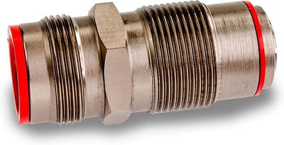 TECNOVER CA4217/INOX afzuigventiel van roestvrij staal voor Airless pomp met membraan