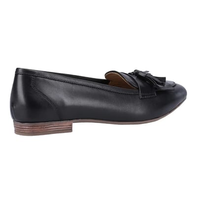 Hush Puppies Dames/Dames Marissa Leren Tassel Loafers (Zwart)