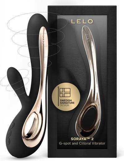 LELO SORAYA 2 – Rabbitstimulator – Waterdicht – Draadloos – Black