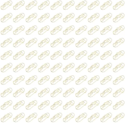 Dailygoods- Paperclips Hartvorm - 100 Stuks - Draagbaar - Opbergdoos - Hoogwaardige Afwerking - Lichtgewicht Metaal - Kantooraccessoires