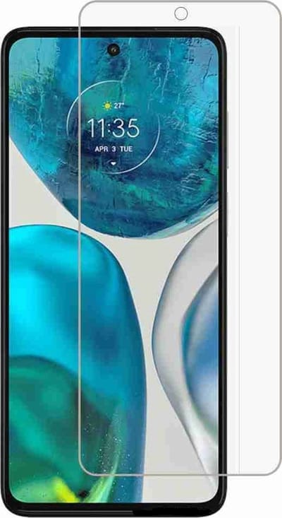 LuxeBass Screenprotector geschikt voor Motorola Moto G52 - Tempered Glas - glas scherm - bescherming
