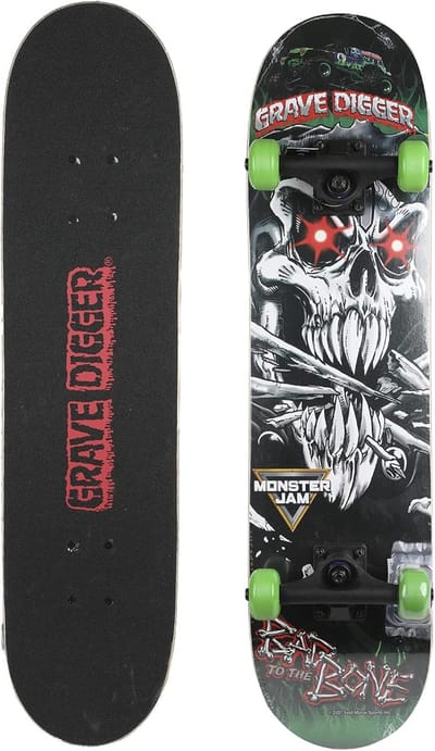 Skateboard - Cruiser board - Vrije tijd cruisen - 9 laags esdoornhout - 31 inch - Monster Jam