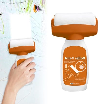 Witte Muurverf Reparatie 500 g - Muur Reparatie Roller en Paste voor Graffiti, Krassen en Vlekken op Muren
