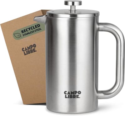 Koffiezetapparaat - Koffiepers - Heerlijke Koffie - Dubbelwandig Geïsoleerd - 350ml - Mat Staal