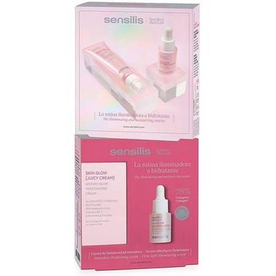 Sensilis set voor huidglans met sappige crème (2 stuks)