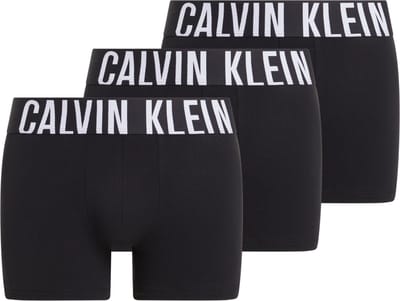 Calvin Klein Trunk (3-pack) - heren boxers normale lengte - zwart