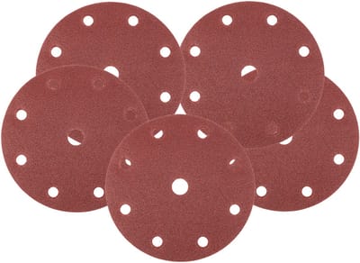 Grupa Topex - Schuurpapier - 150mm - P80 - 9 Gaten