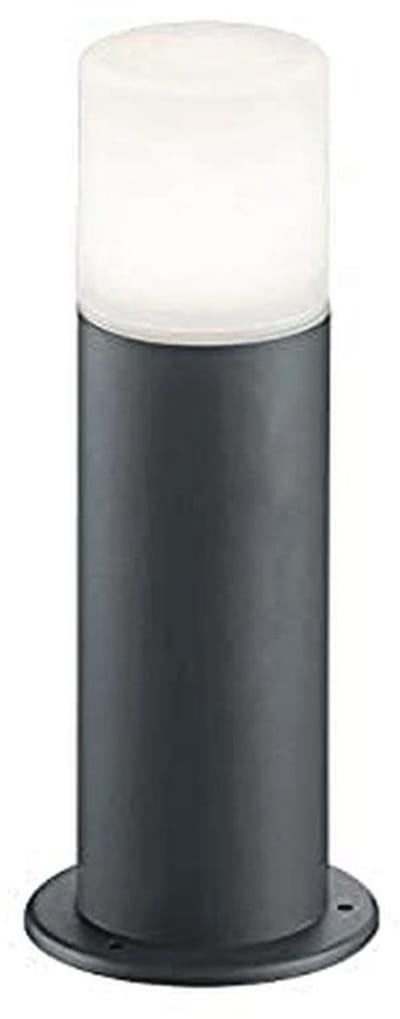 Buitenlamp Aluminium Antraciet met Kunststof Wit - IP44 Waterdicht