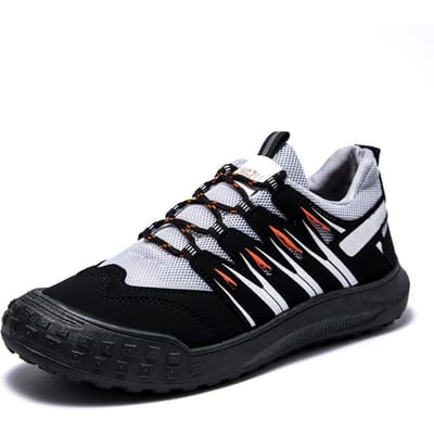 Zomer Mesh Sportschoenen Heren Bergbeklimmen Ademend Comfortabel Antislip Platte Schoenen Outdoor Reizen Vakantie Vrije Tijd Schoenen 44 black