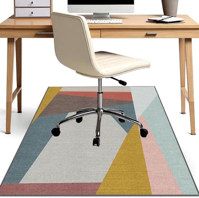 Bureaustoelonderlegger - Vloerbeschermer - Vloeren Beschermen - Antislip Onderkant - 120 x 160 cm - Grijs