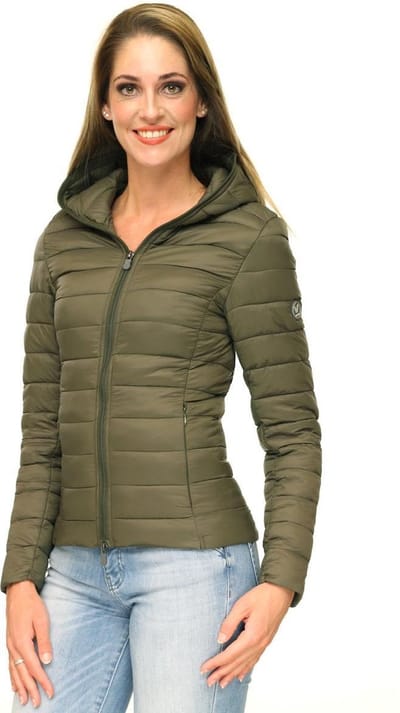 Versano Jenifer Korte Lightweight Dames Jas / Puffer Jacket M - Groen