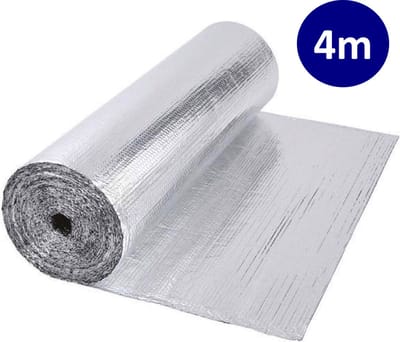 Eco Radiatorfolie - 500cm x 45cm - Verwarming isolatiefolie - Bevestiging achterop de radiator - Voorkomt dat warmte ontsnapt door de muur - Geschikt voor alle soorten radiators