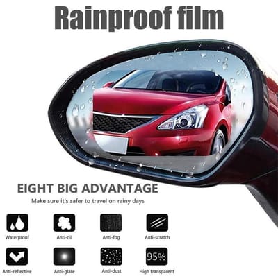 Auto stickers - voor auto - Nano Caoting - Anti-regen - Anti-Fog - Spiegel stickers - Raam stickers - Gratis verzending