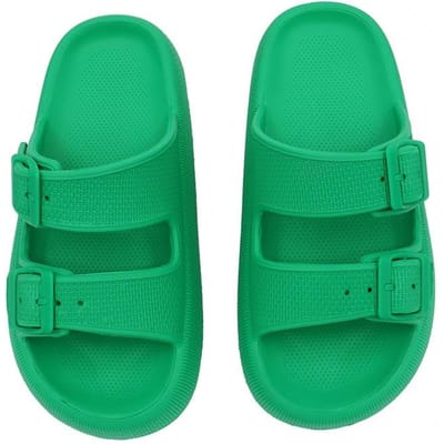 Zomer Mode Gespslippers Dikke Zool Antislip Buitenschoenen Strand Slippers Sandalen 43-44
