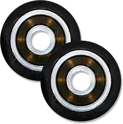 Vliegengordijn Lager - Gordijn Rolletjes - Soepel Laten Glijden - Duurzaam Polyamide - 24 x 24 mm - Zwart
