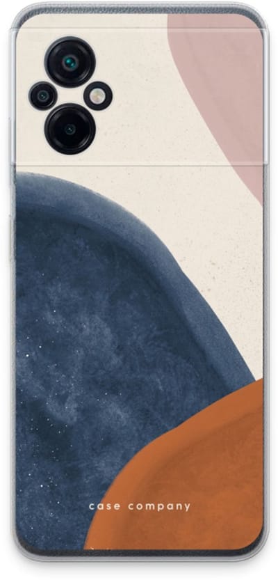 Case Company® - Hoesje geschikt voor Xiaomi Poco M5 hoesje - Geo #1 - Soft Cover Telefoonhoesje - Bescherming aan alle Kanten en Schermrand