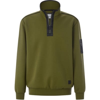 Babista herren Sweatshirt - 44/46 - olijf - Plus Size