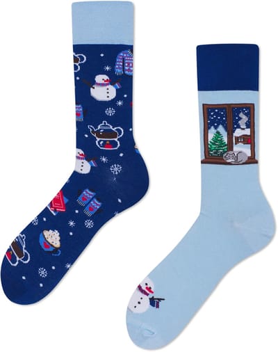 Many Mornings unisex sokken - Winter Mood - Unisex - Maat: 35 - 38