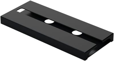 Zyrex® Ophangrek Wijnglazen - Wijnglazenhouder – Metalen Wijnglazenrek - Zwart - ‎26 cm x 11 cm x 2 cm