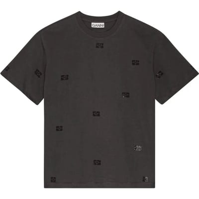 Ganni T-shirts en Polo Zwart