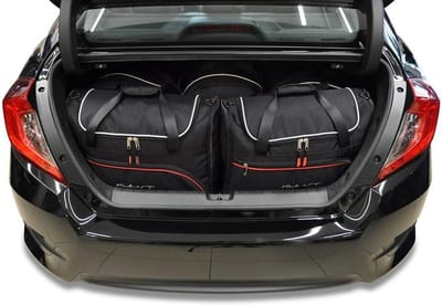 HONDA CIVIC LIMOUSINE 2017+ 5-delig Reistassen Op Maat Auto Interieur Kofferbak Organizer Accessoires
