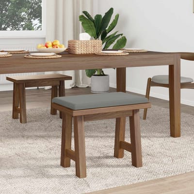 vidaXL - Bankkussen - Textured - Velvet - Donkergrijs - Diepte - 35 - cm