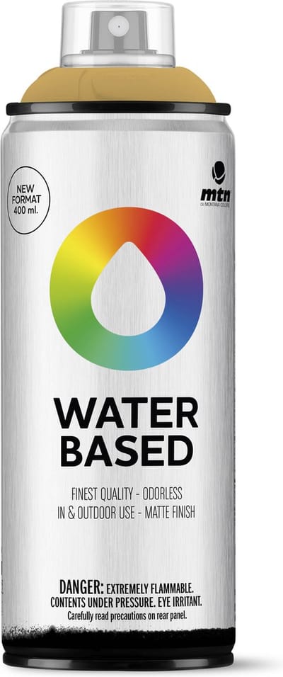 MTN Water Based Spuitbus - verf op waterbasis - RV-137 Kraft Brown - 400ml