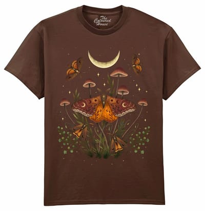 Mot Paddestoelen Autumn Light Underwings The Coloured House T-shirt M
