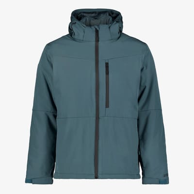 Mountain Peak heren softshell ski-jas 10000 mm waterkolom - Blauw - Maat XXL
