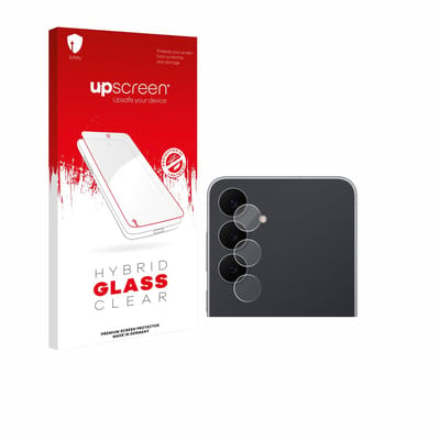 upscreen - Screenprotector voor Samsung Galaxy S25 FE Enterprise Edition (ALLEEN Camera Lens) - Folie Beschermfolie Beschermglas transparant