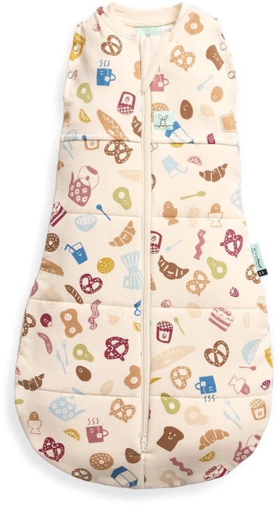 Ergopouch Cocoon inbaker slaapzak - 1,0 Tog - Slaapzak Baby - Inbakerslaapzak - Slaapzakken - Bon Appetit
