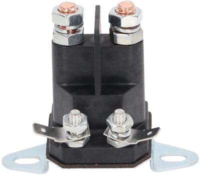 Starter Solenoid Relais Elektromagnetische Relais Koper Waterdicht 117 1197 Vervanging voor Toro Grasmaaier - Elektrisch Startmechanisme