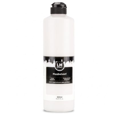 Kreativ - LM-Kreativ - Meubelverf - Waterbasis - Wit 500 ml