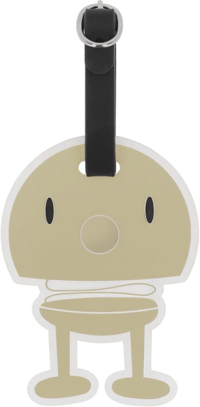Hoptimist Bag tag Hoptimist 10,5 x 8 x 0,7 cm Latte