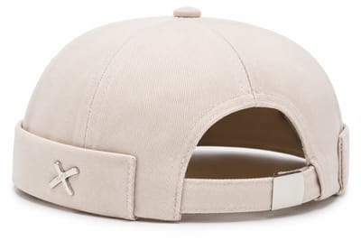 Beanie zonder Klep - Pet - Zon - Hoedje - Wit
