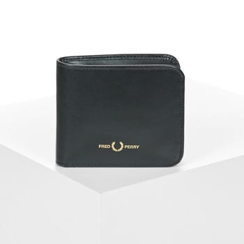 Portemonnee Fredperry Fp Portemonnee Van Glad Leer - Fashion Wear - Volwassen