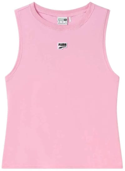 Puma Downtown Mouwloos T-shirt Roze M Vrouw