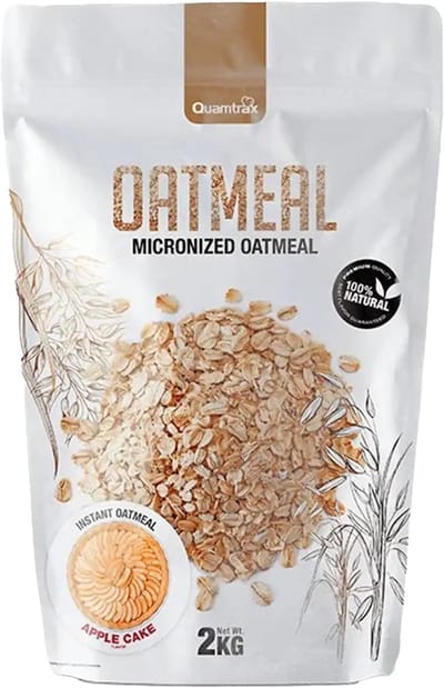 Quamtrax Nutrition Instant Oatmeal - Apple Cake