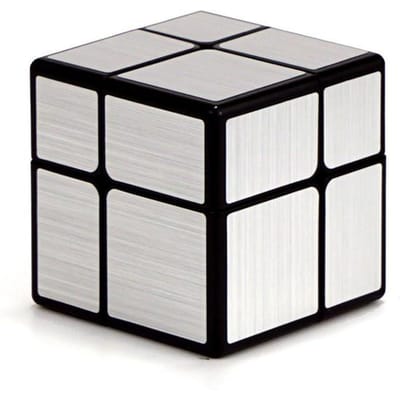 Cube miroir 3x3x3 Cube magique vitesse Cubo Puzzle professionnel Cubo Magico jouets pour enfants blocs miroir 3x3 Cube WBL 2x2 gris