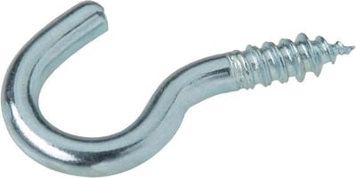 Deltafix Verzinkte schroefhaken - 40 mm - set van 8 - voor hout en steen