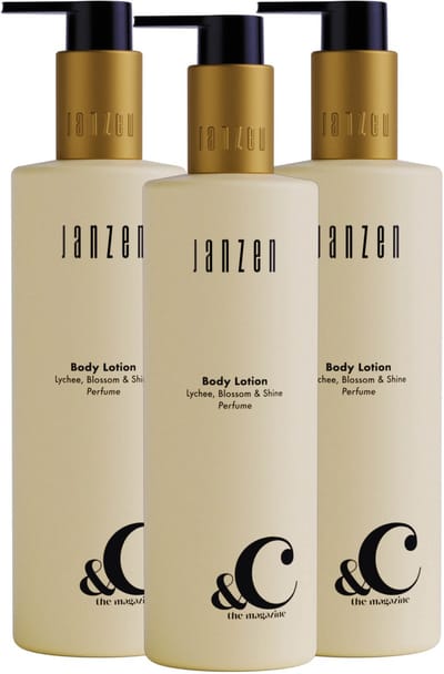 JANZEN Body Lotion &C Lychee Blossom & Shine 3-pack
