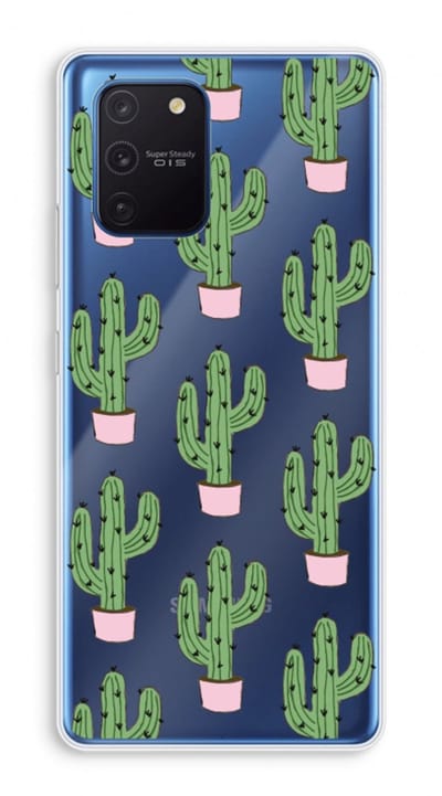 Case Company® - Hoesje geschikt voor Samsung Galaxy Note 10 Lite hoesje - Cactus Lover - Soft Cover Telefoonhoesje - Bescherming aan alle Kanten en Schermrand