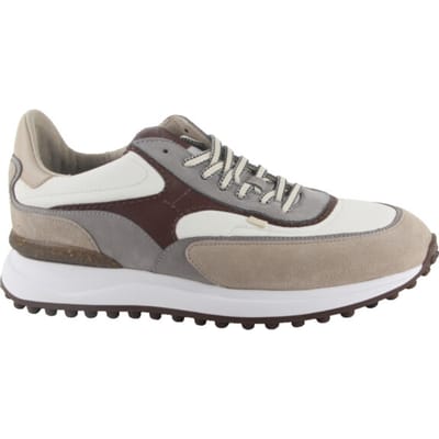 Floris Van Bommel Sfm-10207 Noppi Sneakers - Leer - Heren - Beige - Maat 40⅔