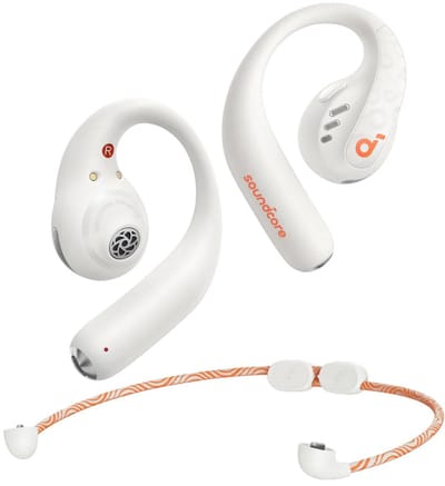 soundCore AeroFit Pro Open-Ear Oordopjes - Met Nekband - Wit