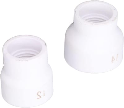 TIG Alumina Nozzles Set voor WP9/17/18/20/25/26 - 2 Stuks Keramische Cups voor Lassen