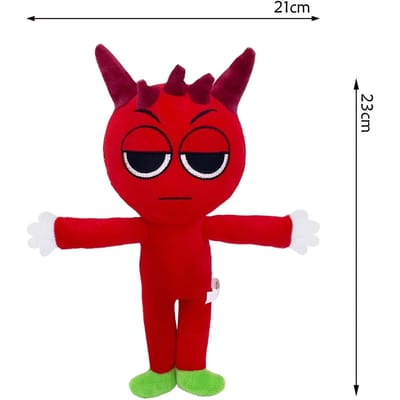 -Nieuwe Sprunki Pluche Speelgoed Spel Pluche Sprunki Pluche Pop Sprunki Spel Cartoon Kinder Verjaardagscadeaus Knuffels Kerstcadeau 1pcs-1